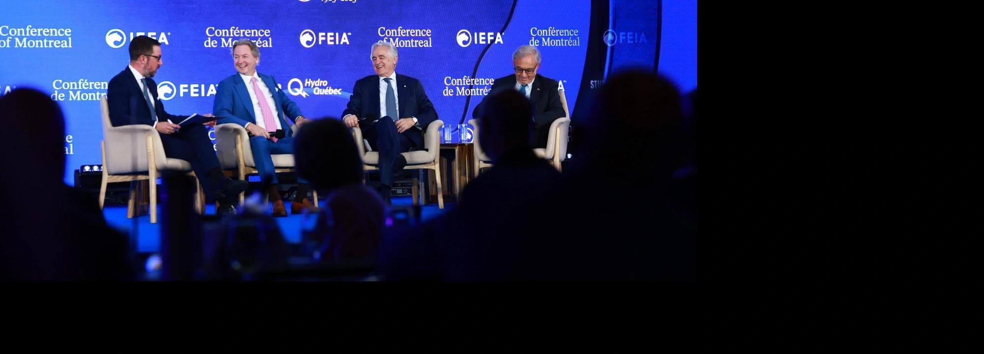 panel discussion at Conference de Montreal