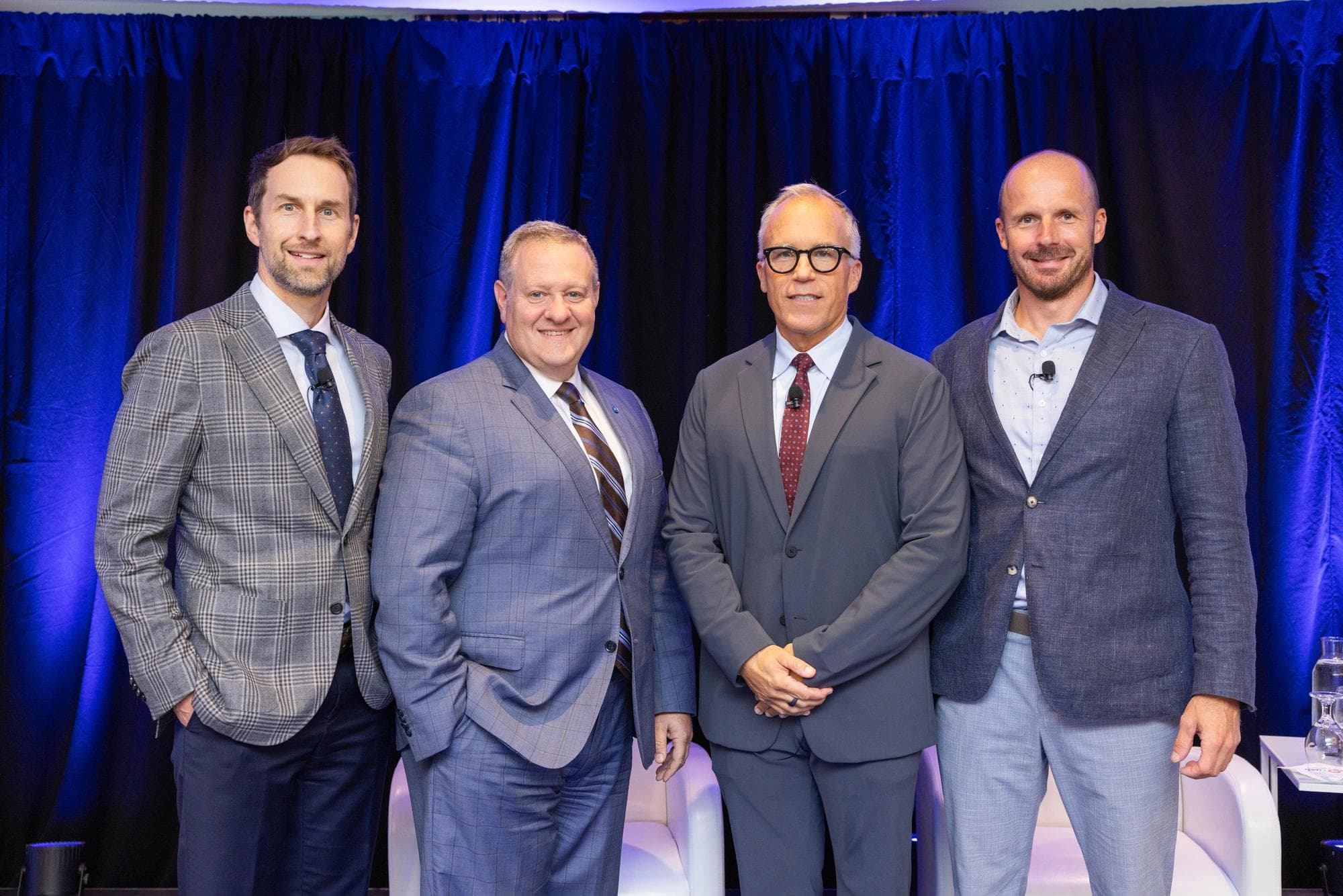 Photo of Mark Bayko, Mario Rigante, Brian Belski, Robert Kavcic